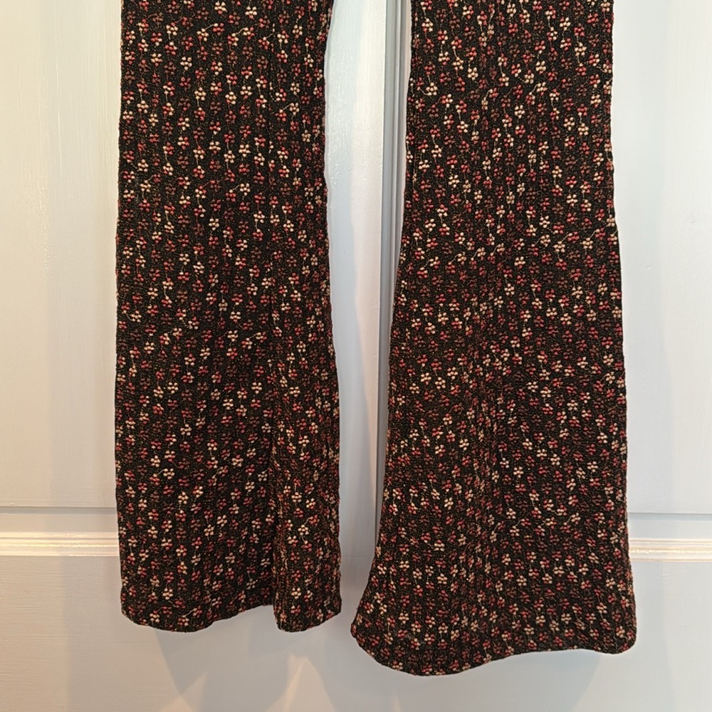Free People Brown Patterned Pants - Picture 4 of 5